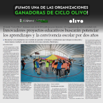 Fútbol Más se adjudica fondo “Ciclo Olivo” para potenciar los aprendizajes y la convivencia escolar